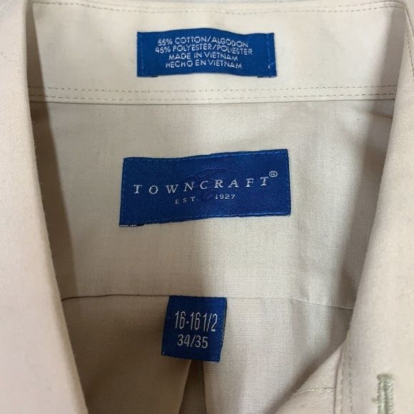 Sz16.5 Town Craft Button Down Shirt - Picture 5 of 5